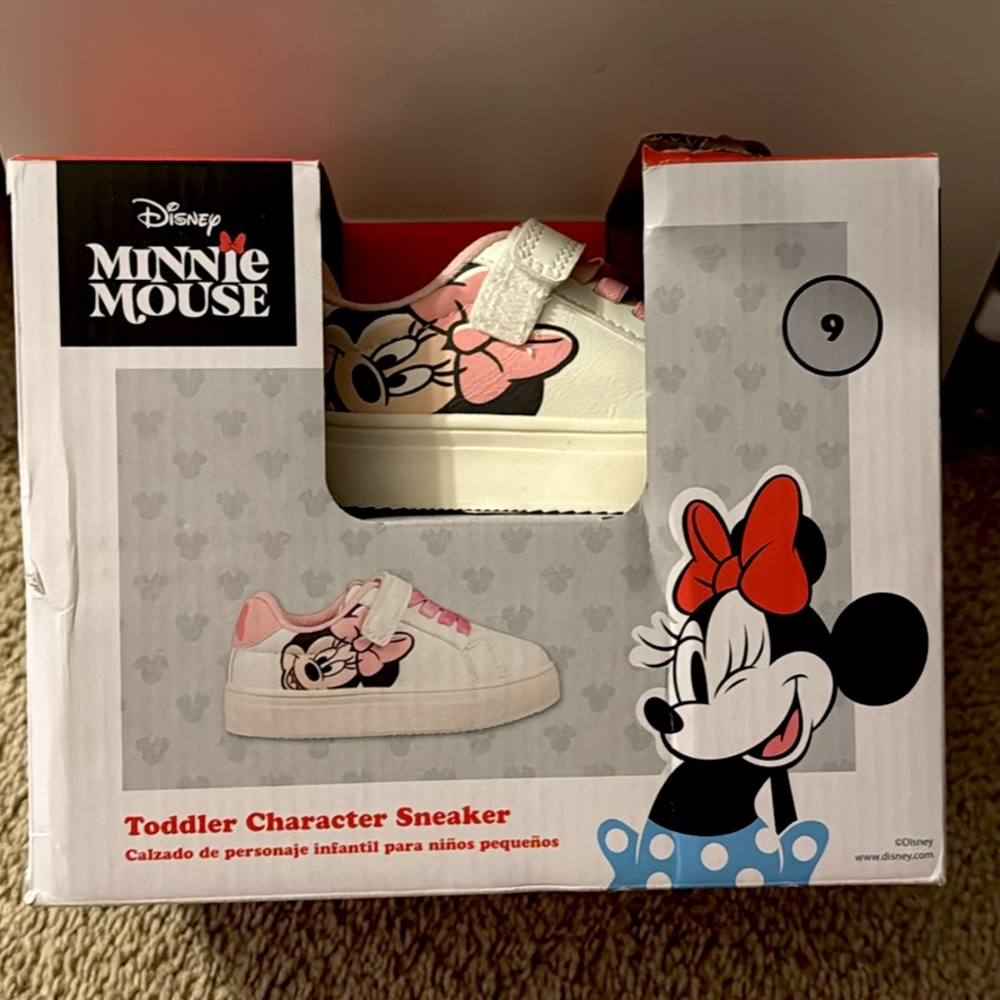 Disney Minnie Mouse toddler size 9